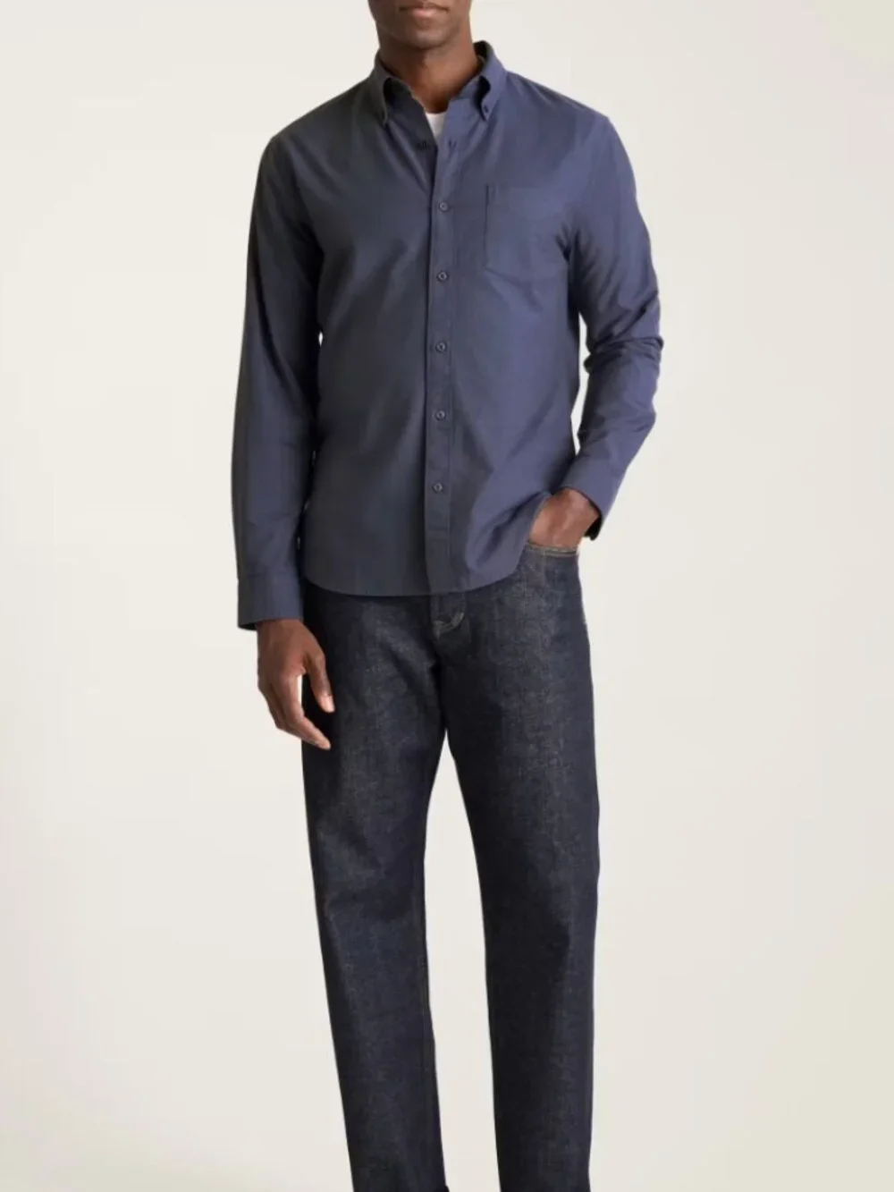 Bonobos Everyday Oxford Shirt - Dusty Blue, XL Short